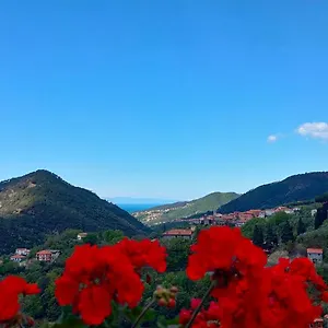 Tra Le Cinque Terre, Camogli E Portofino. Vista Valle E Scorcio Mare All'orizzonte Bed & Breakfast
